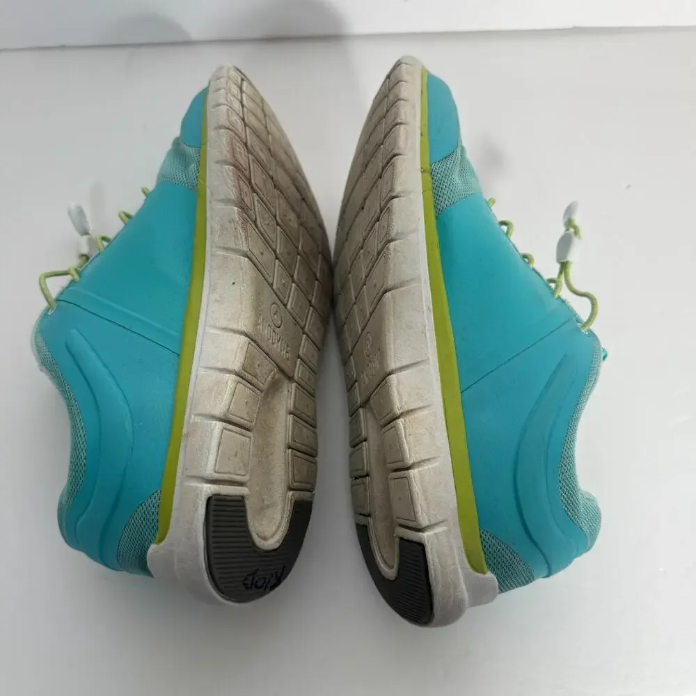 Anodyne Sneakers Womens Size 8M No. 23 Runner Teal Lime Shoes Orthopedic‎